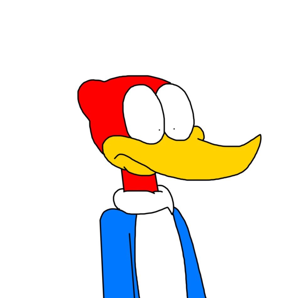 Wooddy's drawn head