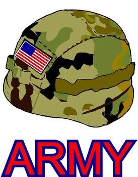 Cartoon Army Helmet