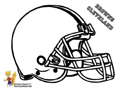 Cleveland Browns Football Coloring Pages