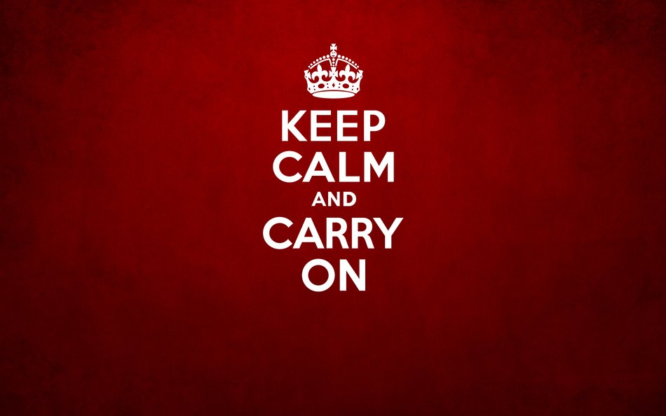 Keep Calm And Carry On N2