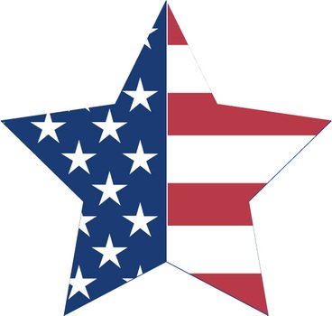 Red White And Blue Stars Clip Art N10