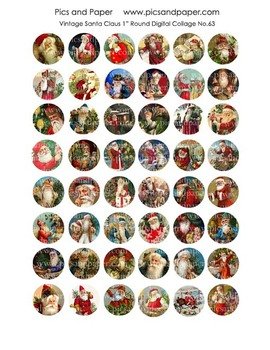 Vintage Santa Claus Clip Art N2