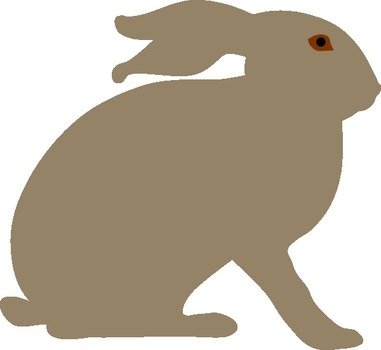 Hare Clip Art N2