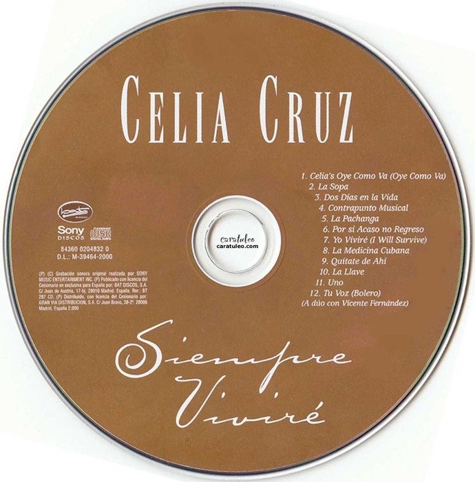 celia crus, music cd
