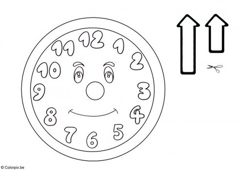 Imagenes De Relojes Para Colorear Imagui