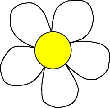 Yellow Daisy Clip Art N6