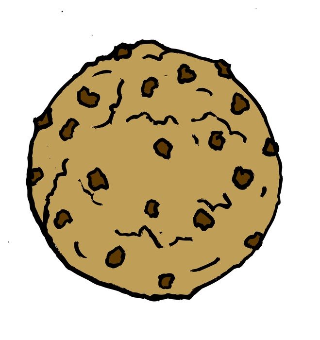 Chocolate Chip Cookie Clip Art N36