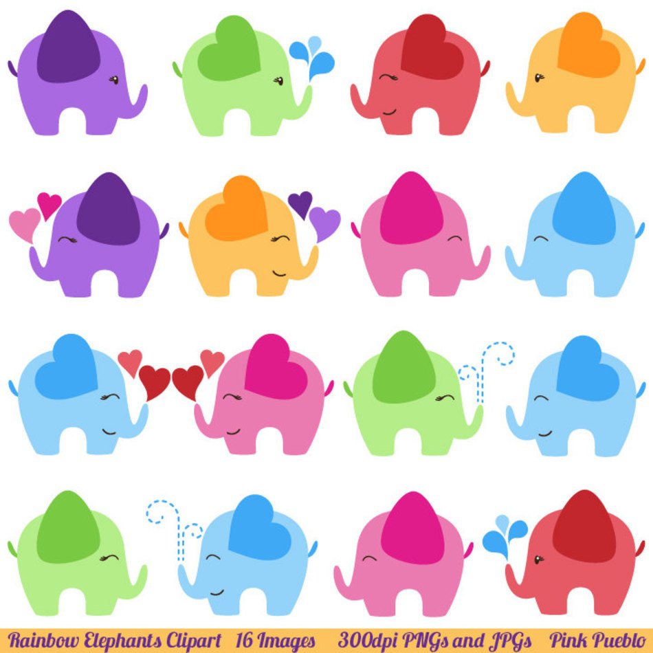Elephant Clip Art N45