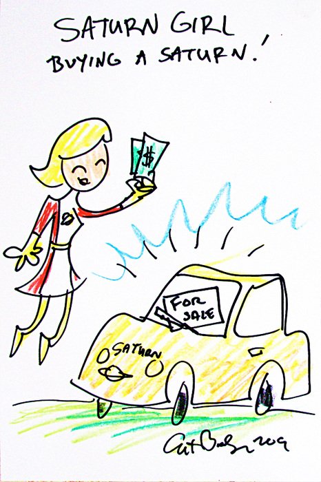 Art Baltazar drawing