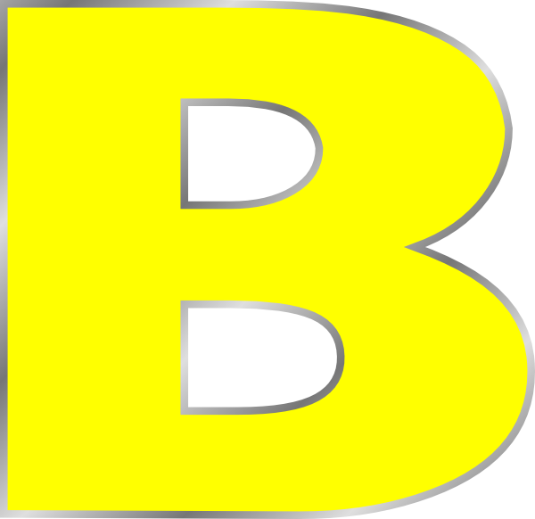 Letter B Clip Art N19 Free Image Download