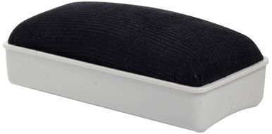 black whiteboard eraser