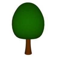 Evergreen Tree Clip Art N24