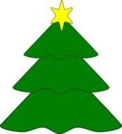 Evergreen Tree Clip Art N25