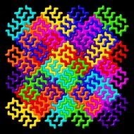 Cool colorful Tessellation Pattern