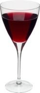 clipart of the Red Wine Glass