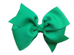 Green Hair Bow as a picture for clipart