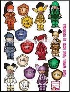 LDS Young Women Clip Art N11