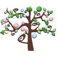 Cartoon Jungle Tree Clip Art