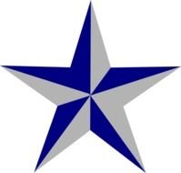 Blue Star Clip Art N28