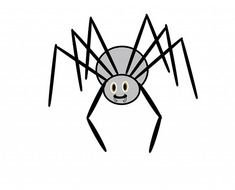 Cartoon Spider Clip Art N25