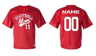 Football jerseis with the numbers clipart