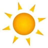 Sun Clip Art N207