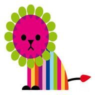 Cute Cartoon Elephant as a graphic illustration