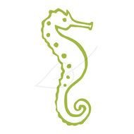 Seahorse Clip Art N43