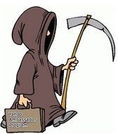 Grim Reaper Clip Art N37