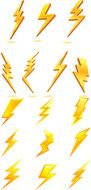 Clip art of Flash Logos