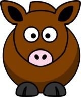 Donkey Clip Art N36
