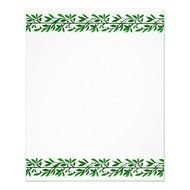 Leaves Border Template