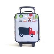 photo of a children's suitcase on wheels