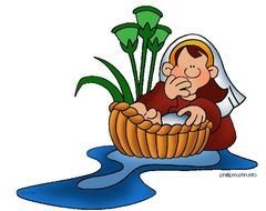 Moses Bible Story Clip Art