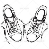 Cartoon Running Shoes N4