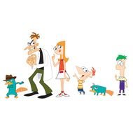 Fathead Phineas And Ferb Collection Removable Wall Stickers