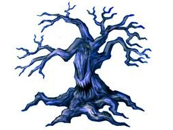 Creepy Trees as a picture for clipart