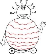 Squiggly Lines Clip Art N6