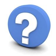 question mark blue background white title
