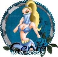 Genie In A Bottle Uploaded By Kawaii Robot Category Clipart