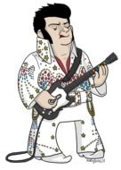 Elvis Cartoon N2