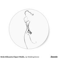 Wedding Silhouette Clip Art N4