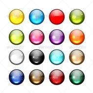 GraphicRiver Set Of Glossy Button Icons For Your Design 5339411