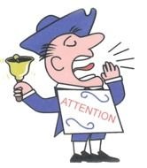 attention as a graphic illustration