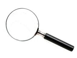 Ä°llustration of the magnifying glass