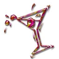 Birthday Cocktails drawing