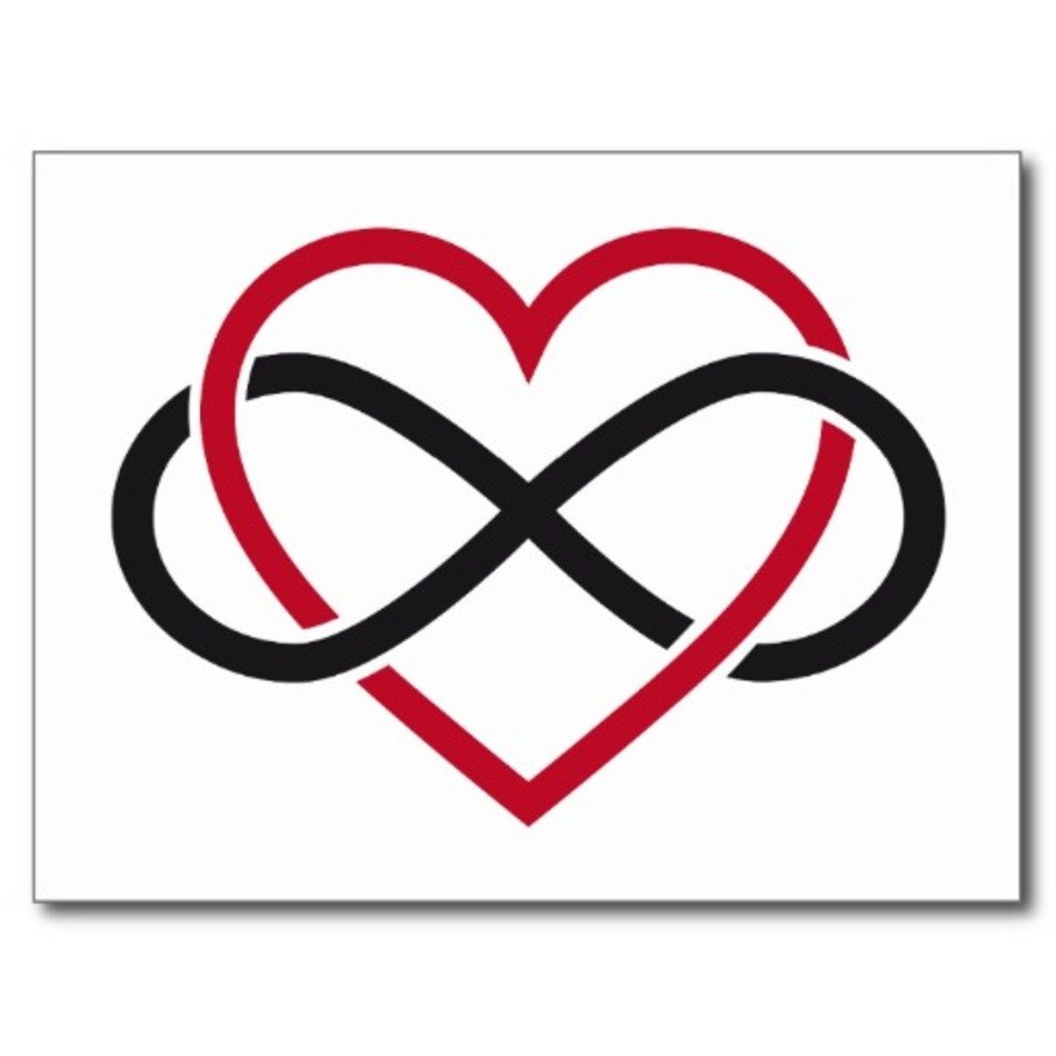 Heart With Infinity Symbol N3