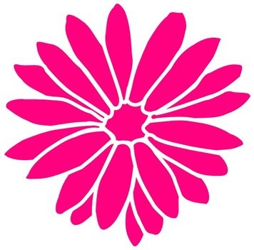 Dahlia Flower Clip Art N6