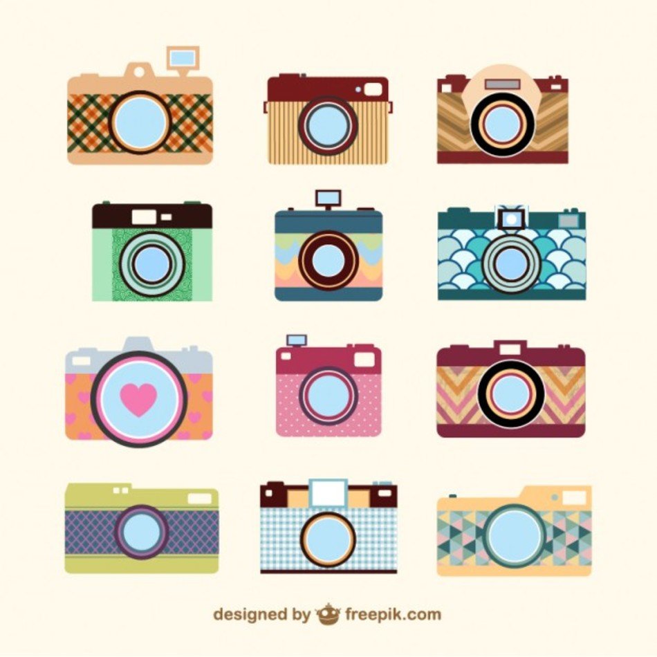 Vintage Camera Vector