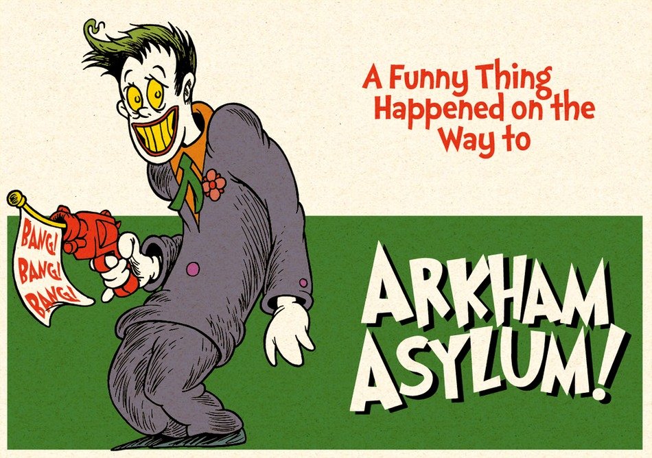 Arkham Asylum! as picture for clipart